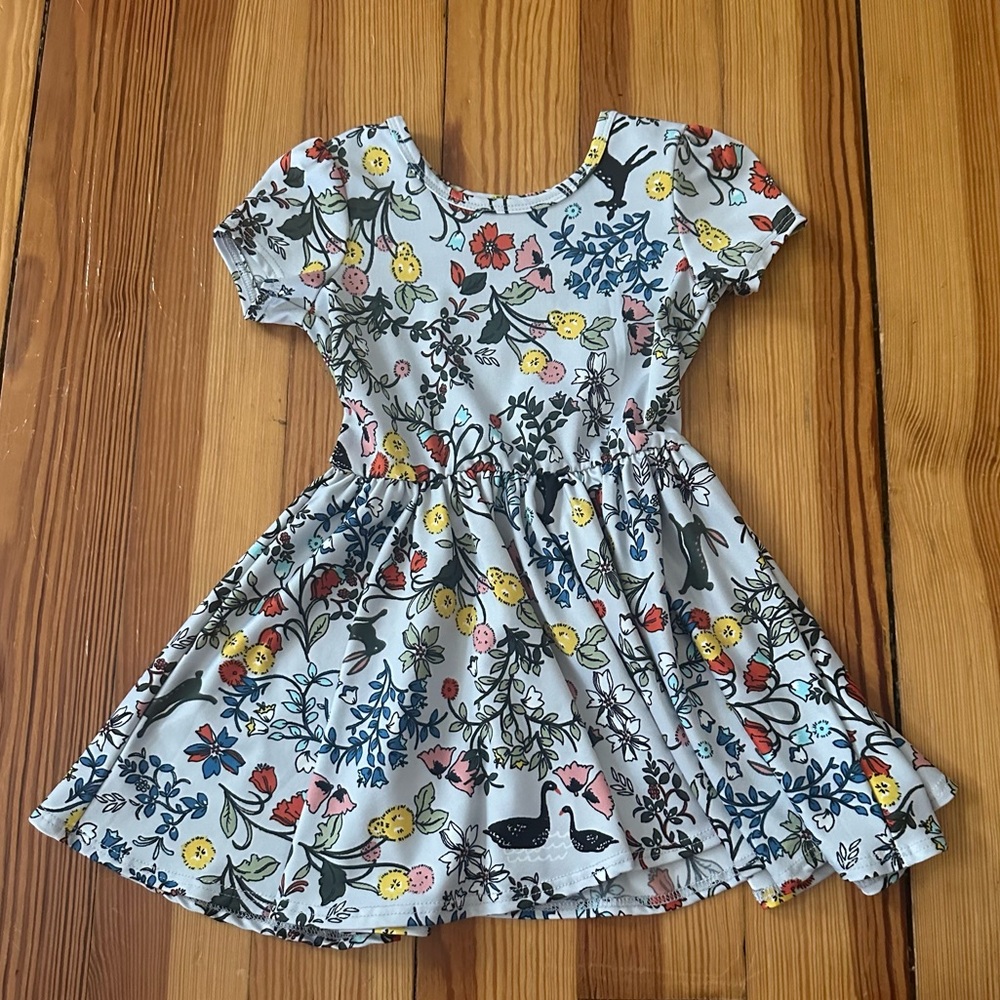 DotDotSmile cap sleeve dress